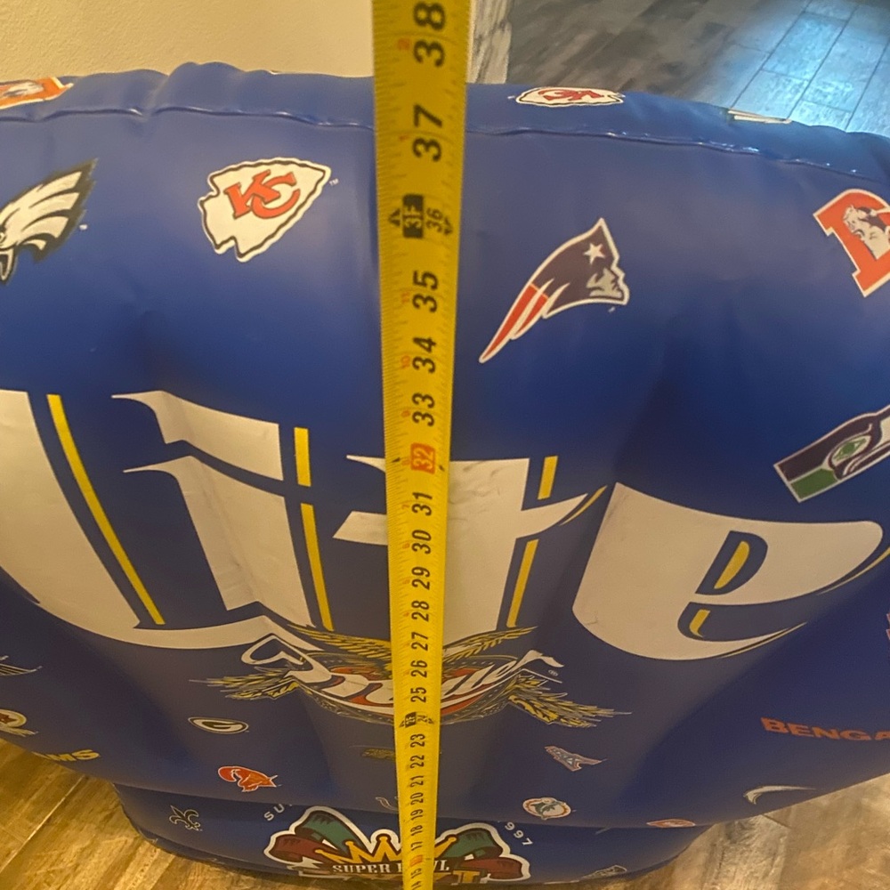 Miller Lite Inflatable Chair - Blue - Picture 5 of 6